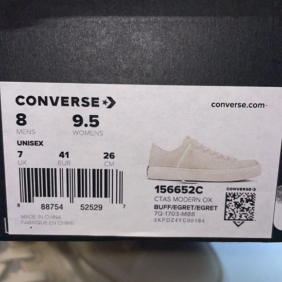 Converse CTAS Modern OX off white shoes - Picture 5 of 5